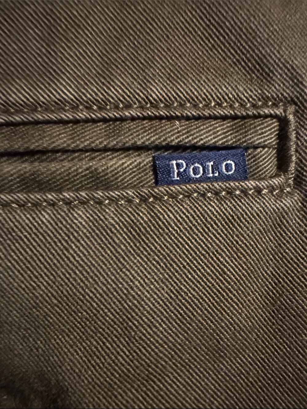 Polo by Ralph Lauren Olive Green Chino Pants, NWT - Picture 3 of 6